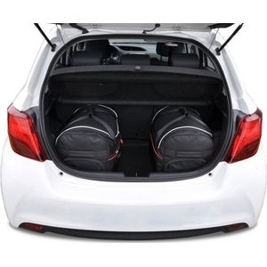 TOYOTA YARIS 2011-2020 3-delig Bespoke Reistassen Auto Interieur Kofferbak Organizer Accessoires