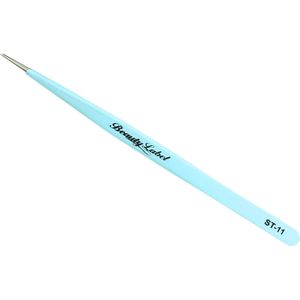 Beauty Label Pincet/ Lash Tweezer ST-11 - Licht Blauw