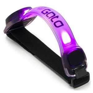 LED armband | GATO (Unisize, LED, Batterijen, Roze)