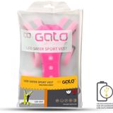 Gato Sports - Led Safer Sport Vest USB - Roze