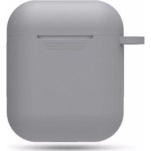 Hidzo hoes voor Apple's Airpods - Siliconen - Grijs