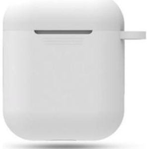 Hidzo hoes voor Apple's Airpods - Siliconen - Wit