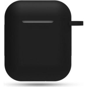 Hidzo hoes voor Apple's Airpods - Siliconen - Zwart
