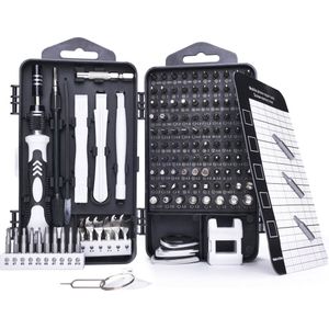 Brute Strength - 138 delige Precisie Schroevendraaierset Magnetisch - Universeel - Magnetisch - Gereedschapset- Schroevendraaiers - Bitset met Torx