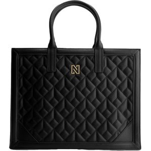 Nikkie Mayda Quilted Shopper - Black ONE