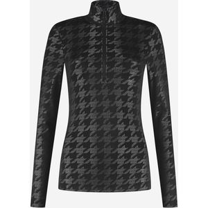 Nikkie Sportswear Geo Logo Ski Pully Dames Zwart