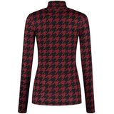 Nikkie Sportswear Geo Logo Ski Pully Dames Rood M/38