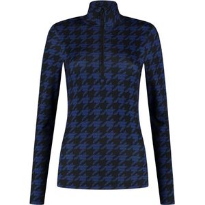 Nikkie Sportswear Geo Logo Ski Pully Dames Blauw