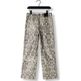 Nik & Nik Snakeskin Pants Broeken Meisjes - Beige