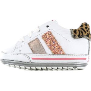 Baby | Babysneakers | Meisjes | WHITE | Leer | Shoesme | Maat 22