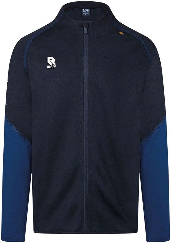 Jack - Donkerblauw - 100% Polyester - Regular Fit met Volledige Rits