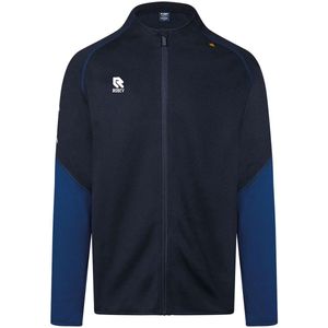 Robey - Performance Full-Zip Trainingsjack - Zwart Donkerblauw - 100% Polyester