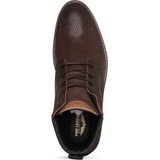 PME Legend - Heren Veterschoenen Huffster Dark Brown - Bruin - Maat 40