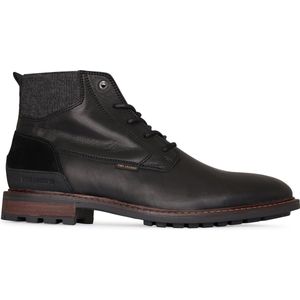 PME Legend - Heren Veterschoenen Huffster Zwart - Zwart