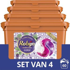 Robijn 3 in 1 wasmiddel capsules Spa Sensation (4 dozen - 60 wasbeurten)