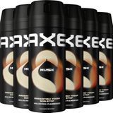 Axe Musk Deodorant Bodyspray - 6 x 150 ml - Voordeelverpakking