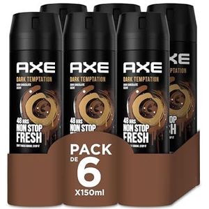Axe Collision Leather + Cookies deodorant - body spray (6x 150 ml)