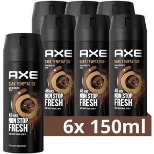 Axe Dark Temptation deodorant bodyspray - 6 x 150 ml