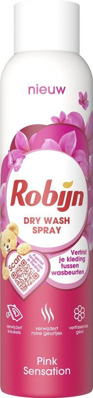 Robijn Pink Sensation Dry Wash Spray