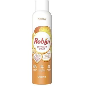 Robijn Original Dry Wash Spray - Textiel Verfrisser - 6 x 200 ml - Voordeelverpakking