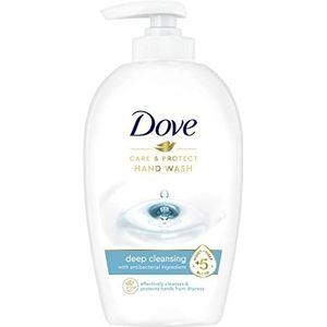 2e halve prijs: Dove Handzeep Care & Protect Deep Cleansing 250 ml
