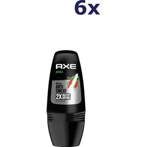 Axe - Deodorant - Roller - Africa - 6 x 50ml