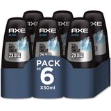 Axe Deo Roller Ice Chill 48H Dry - 6 x 50 ml