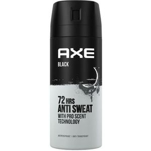 2e halve prijs: Axe Anti-Transpirant Spray Black Dry 150 ml