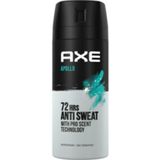 Axe Apollo Anti-transpirant Spray - 6 x 150 ml - Voordeelverpakking