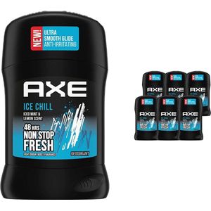 Axe - Deodorant Man - Stick - Ice Chill - 6 x 50 ml - Voordeelverpakking