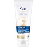 Dove Handcrème 200ml voedend Essential voor droge huid