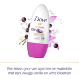 Dove Go Fresh Açaí Berry & Waterlily Anti-Transpirant Deodorant Roller - 6 x 50 ml  - Voordeelverpakking