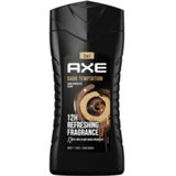 AXE 3-in-1 Douchegel - Dark Temptation - met de geur van donkere chocolade en een vleugje kruiden - 6 x 250 ml
