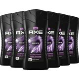 AXE 3-in-1 Douchegel - Excite - met de frisse geur van verse kokosnoot en zwarte peper - 6 x 250 ml