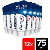 Prodent Whitening System Tandpasta - 12 x 75 ml - Voordeelverpakking