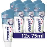 Prodent Tandpasta - Fresh Gel - met frisse muntsmaak voor een extra frisse adem - 12 x 75 ml