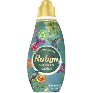 Robijn - Klein & Krachtig Collections - Vloeibaar Wasmiddel - 19 Wasbeurten - Color Paradise Secret