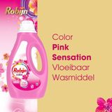 Robijn - Vloeibaar Wasmiddel - Color Pink Sensation - 6 x 20 Wasbeurten