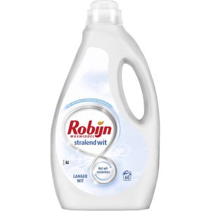 Robijn - Vloeibaar Wasmiddel - Stralend Wit - 3 Liter - 60 Wasbeurten