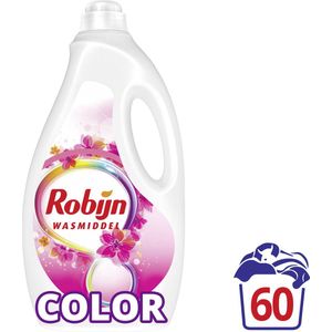 Robijn Vloeibaar Wasmiddel - Color Pink Sensation - met 90% biologisch afbreekbare ingrediënten - 60 wasbeurten
