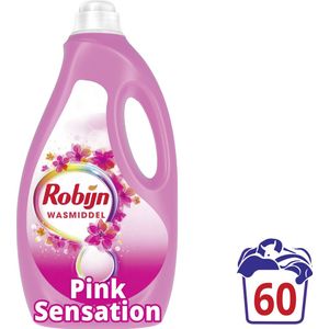 Robijn Vloeibaar Wasmiddel - Color Pink Sensation - 60 Wasbeurten