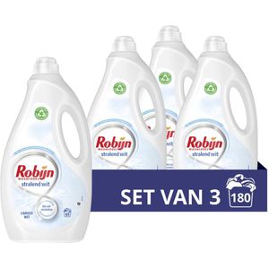 Robijn - Vloeibaar Wasmiddel - Stralend Wit - 60 Wasbeurten