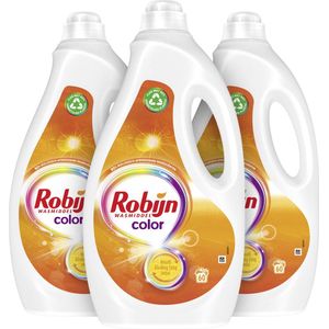 Robijn - Vloeibaar Wasmiddel - Color - 3 x 60 Wasbeurten