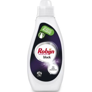 Robijn vloeibaar wasmiddel Black Velvet 700 ml (8 flessen - 112 wasbeurten)