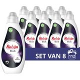 Robijn - Black Velvet - Vloeibaar Wasmiddel - 8 x 700 ml