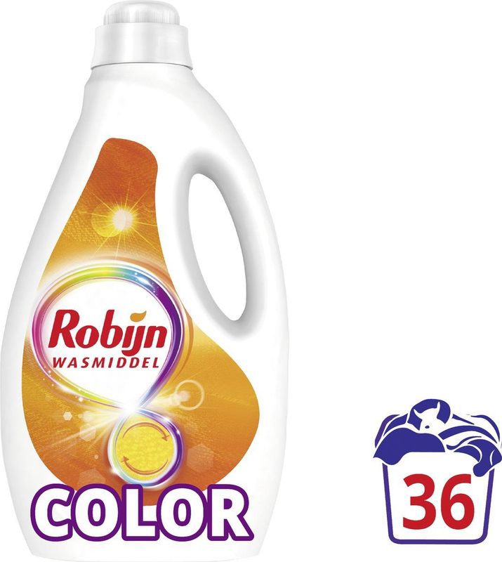 Robijn - Color - Vloeibaar Wasmiddel - 36 Wasbeurten