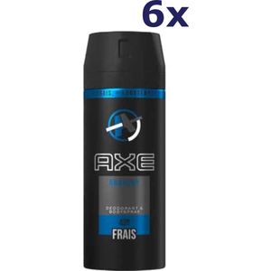 6x Axe Deodorant Bodyspray Anarchy for Him 150 ml