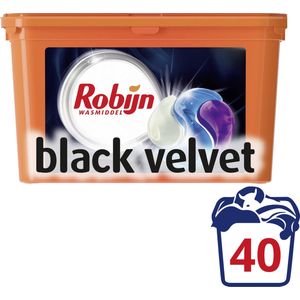 Robijn Black Velvet wasmiddel capsules (40 wasbeurten)