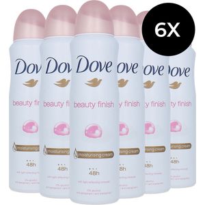 6x Dove Deospray - Beauty Finish 150 ml
