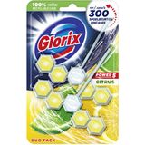 Glorix Toiletblok Citrus 2 stuks